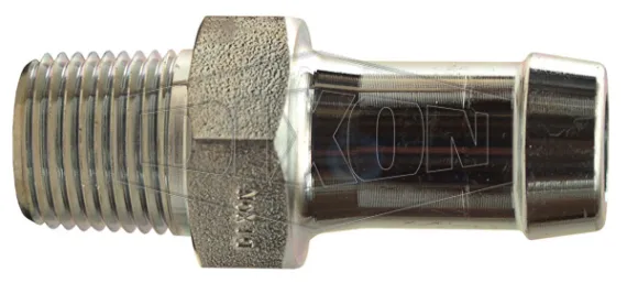 King Steel Hex Nipple for 1 Clamp | Dixon